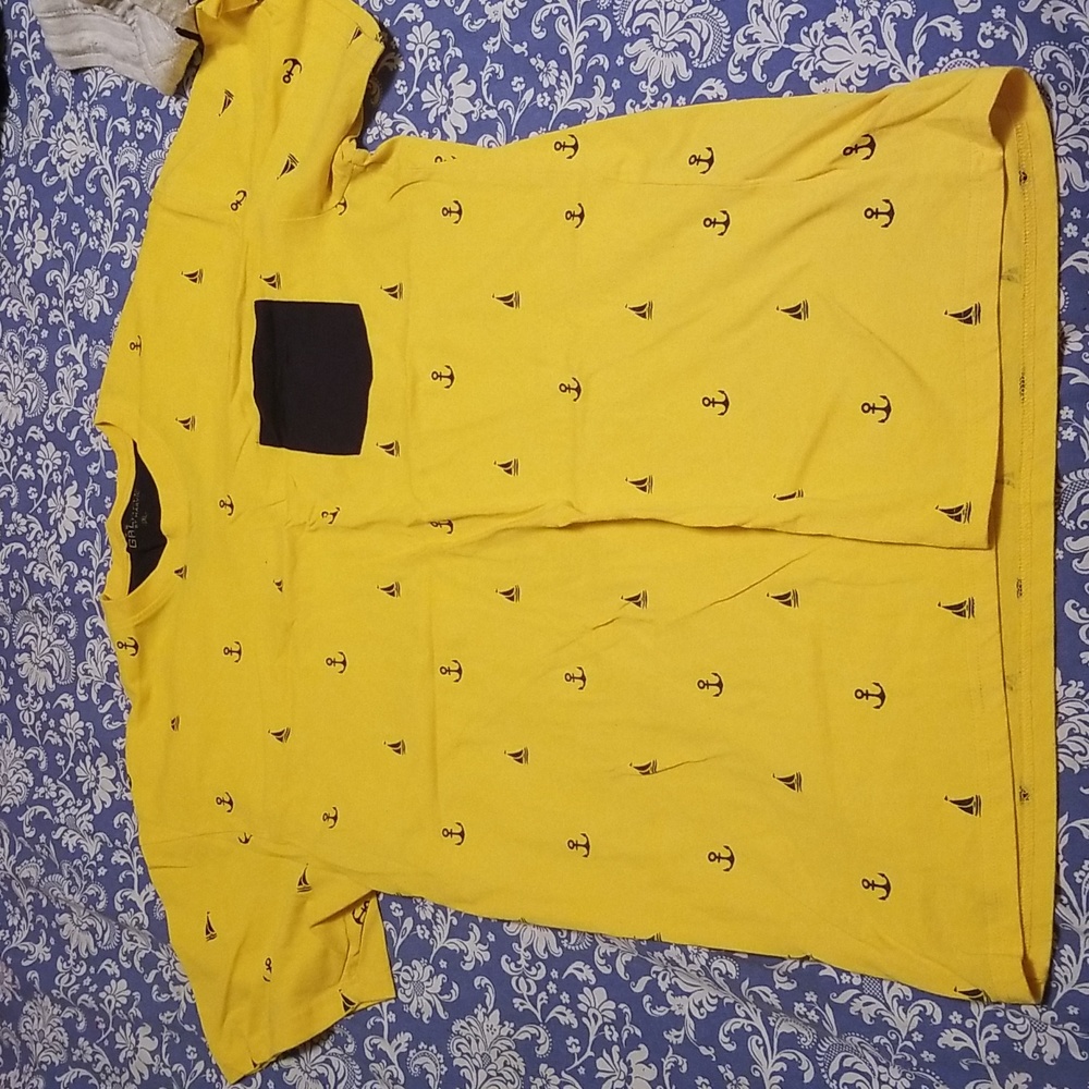 Galaxy yellow t shirt
